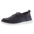 Hey Dude Men's Wally Halo Dark Grey Casual Shoe