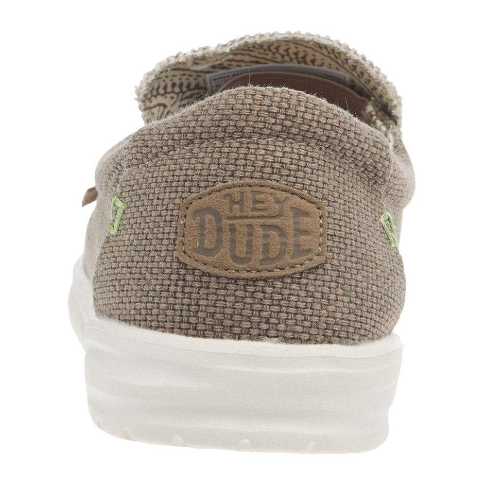 Hey Dude Men's Mikka Braided Fossil Casual Shoe