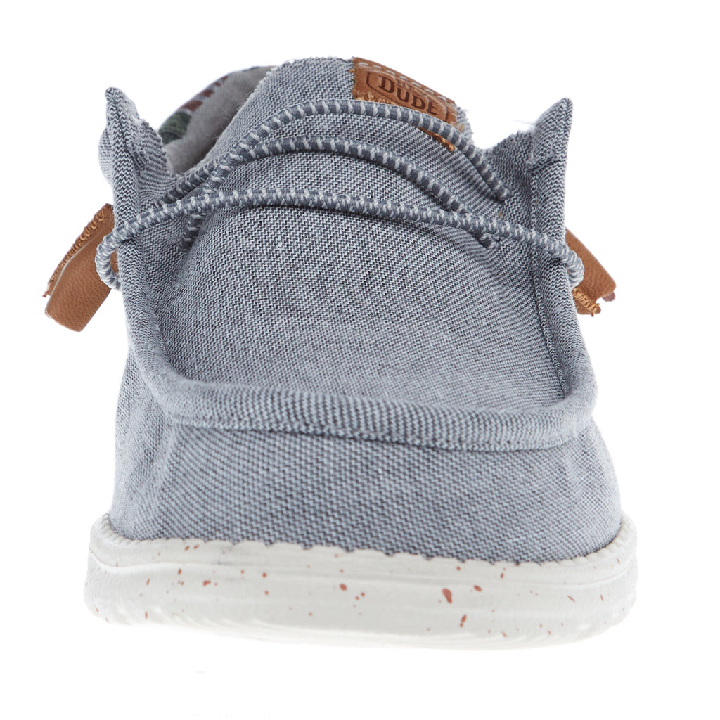 Hey Dude Men's Wally Grey Funk Baja Casual Shoe