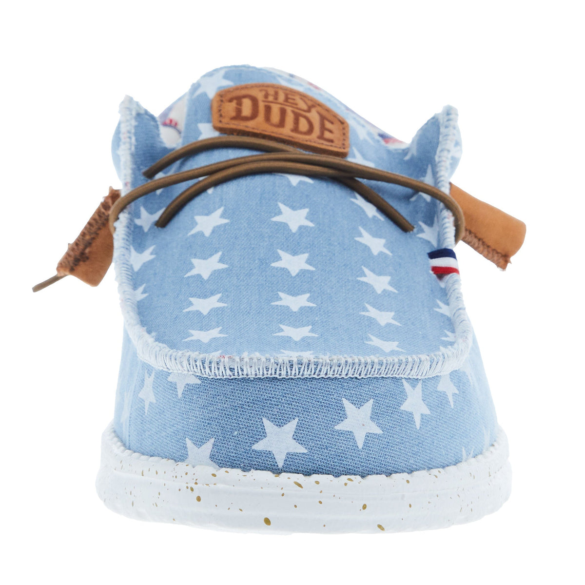 Hey Dude Men's Wally Americana Denim Star Casual Shoe