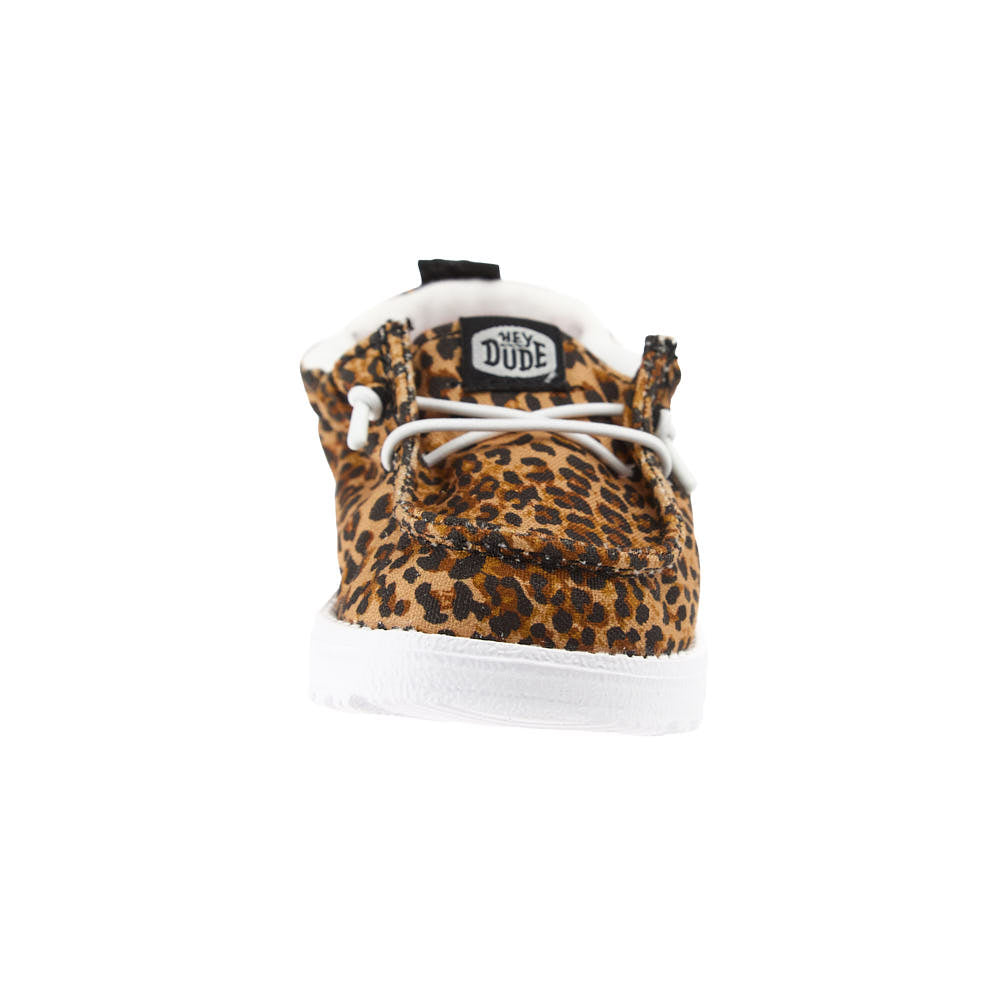 Hey Dude Toddler's Lil Slip On Novelty Leopard Casual Shoe